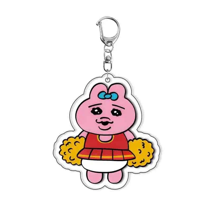Cute Underpants-rabbit Pink Rabbit Lic Key Chain Cartoon Animal Hanging Face Keychain Móc Khóa In Theo Yêu Cầu, Chất Liệu Mica Trong Suốt In 2 Mặt , Dày 4mm 16 Cute Underpants-rabbit Pink Rabbit Lic Key Chain Cartoon Animal Hanging Face Keychain Móc Khóa In Theo Yêu Cầu, Chất Liệu Mica Trong Suốt In 2 Mặt , Dày 4mm - Ảnh 16