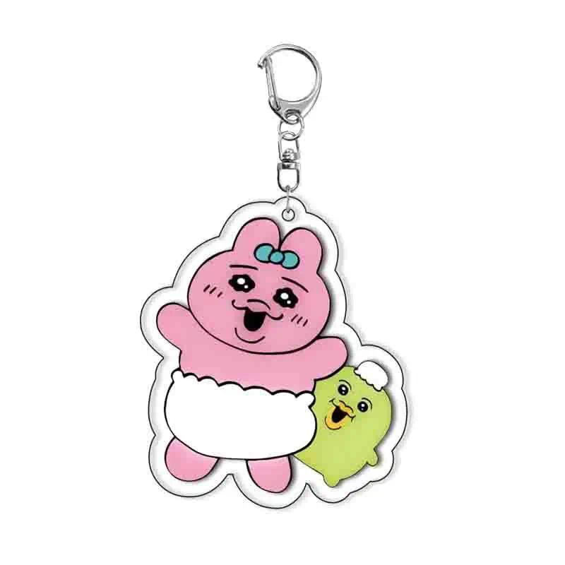 Cute Underpants-rabbit Pink Rabbit Lic Key Chain Cartoon Animal Hanging Face Keychain Móc Khóa In Theo Yêu Cầu, Chất Liệu Mica Trong Suốt In 2 Mặt , Dày 4mm 19 Cute Underpants-rabbit Pink Rabbit Lic Key Chain Cartoon Animal Hanging Face Keychain Móc Khóa In Theo Yêu Cầu, Chất Liệu Mica Trong Suốt In 2 Mặt , Dày 4mm - Ảnh 19