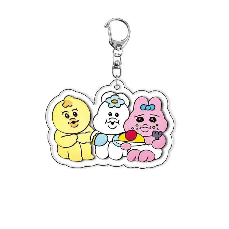 Cute Underpants-rabbit Pink Rabbit Lic Key Chain Cartoon Animal Hanging Face Keychain Móc Khóa In Theo Yêu Cầu, Chất Liệu Mica Trong Suốt In 2 Mặt , Dày 4mm 21 Cute Underpants-rabbit Pink Rabbit Lic Key Chain Cartoon Animal Hanging Face Keychain Móc Khóa In Theo Yêu Cầu, Chất Liệu Mica Trong Suốt In 2 Mặt , Dày 4mm - Ảnh 21