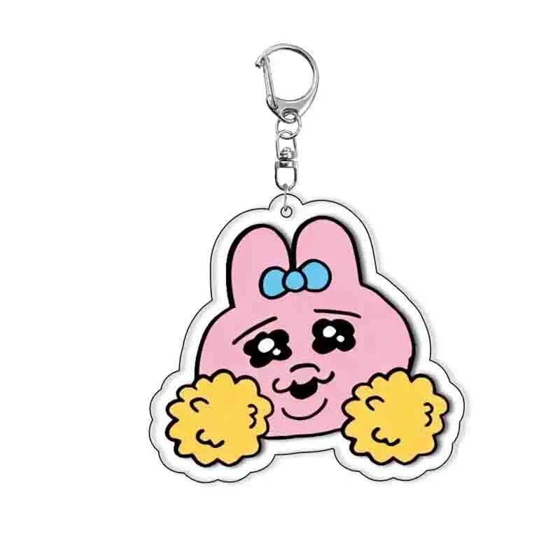 Cute Underpants-rabbit Pink Rabbit Lic Key Chain Cartoon Animal Hanging Face Keychain Móc Khóa In Theo Yêu Cầu, Chất Liệu Mica Trong Suốt In 2 Mặt , Dày 4mm 1 Cute Underpants-rabbit Pink Rabbit Lic Key Chain Cartoon Animal Hanging Face Keychain Móc Khóa In Theo Yêu Cầu, Chất Liệu Mica Trong Suốt In 2 Mặt , Dày 4mm