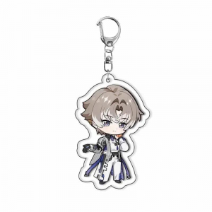 Cute Zhezhi Yinlin Jinhsi Xiangliyao Encore Changli Jiyan Keychains Hot Game Wuthering Waves Móc Khóa In Theo Yêu Cầu, Chất Liệu Mica Trong Suốt In 2 Mặt , Dày 4mm