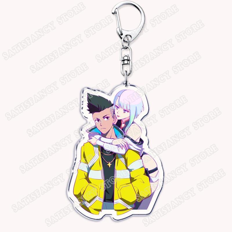 Cyberpunk Anime Keychain For Women, Edgerunners Rebecca Lucy Gloria Faraday Bag, For Fans And Móc Khóa In Theo Yêu Cầu, Chất Liệu Mica Trong Suốt In 2 Mặt , Dày 4mm 4 Cyberpunk Anime Keychain For Women, Edgerunners Rebecca Lucy Gloria Faraday Bag, For Fans And Móc Khóa In Theo Yêu Cầu, Chất Liệu Mica Trong Suốt In 2 Mặt , Dày 4mm - Ảnh 4