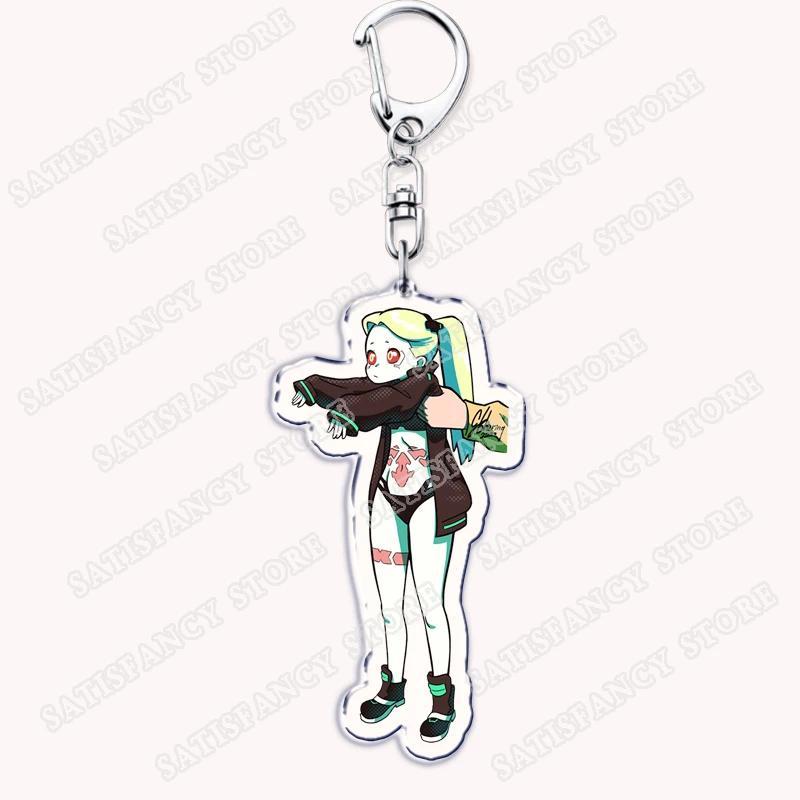 Cyberpunk Anime Keychain For Women, Edgerunners Rebecca Lucy Gloria Faraday Bag, For Fans And Móc Khóa In Theo Yêu Cầu, Chất Liệu Mica Trong Suốt In 2 Mặt , Dày 4mm 7 Cyberpunk Anime Keychain For Women, Edgerunners Rebecca Lucy Gloria Faraday Bag, For Fans And Móc Khóa In Theo Yêu Cầu, Chất Liệu Mica Trong Suốt In 2 Mặt , Dày 4mm - Ảnh 7