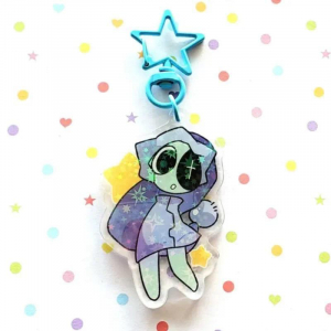 Dandy World Special Design Customizable Acrylic Keychain Unique Gift Idea Móc Khóa In Theo Yêu Cầu, Chất Liệu Mica Trong Suốt In 2 Mặt , Dày 4mm