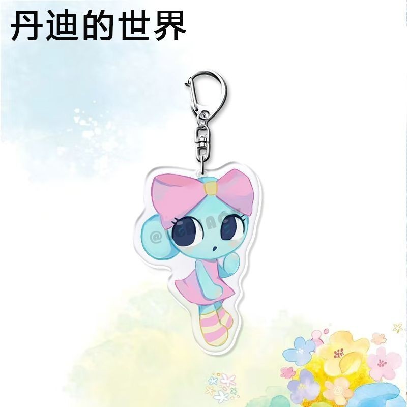 Dandy's World Anime Keychain Cartoon Game Kawaii Men Key Chain For Women Fashion Creati Móc Khóa In Theo Yêu Cầu, Chất Liệu Mica Trong Suốt In 2 Mặt , Dày 4mm 2 Dandy's World Anime Keychain Cartoon Game Kawaii Men Key Chain For Women Fashion Creati Móc Khóa In Theo Yêu Cầu, Chất Liệu Mica Trong Suốt In 2 Mặt , Dày 4mm - Ảnh 2
