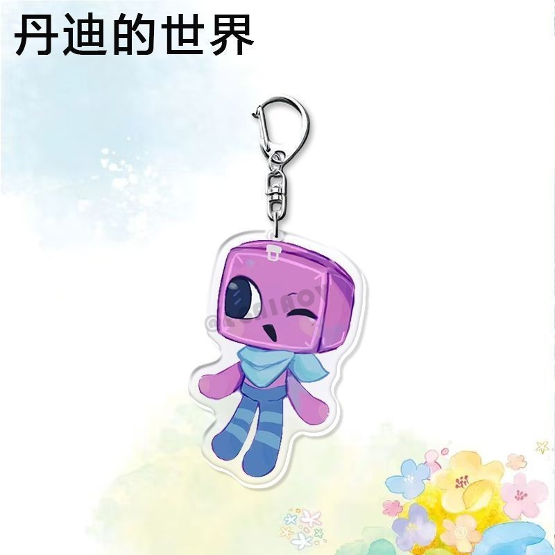 Dandy's World Anime Keychain Cartoon Game Kawaii Men Key Chain For Women Fashion Creati Móc Khóa In Theo Yêu Cầu, Chất Liệu Mica Trong Suốt In 2 Mặt , Dày 4mm 1 Dandy's World Anime Keychain Cartoon Game Kawaii Men Key Chain For Women Fashion Creati Móc Khóa In Theo Yêu Cầu, Chất Liệu Mica Trong Suốt In 2 Mặt , Dày 4mm