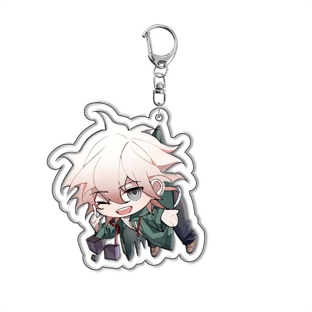 Danganronpa Double Sided Acrylic Keychain Anime Game Character Nanami Chiaki Nagito Komaeda Móc Khóa In Theo Yêu Cầu, Chất Liệu Mica Trong Suốt In 2 Mặt , Dày 4mm 4 Danganronpa Double Sided Acrylic Keychain Anime Game Character Nanami Chiaki Nagito Komaeda Móc Khóa In Theo Yêu Cầu, Chất Liệu Mica Trong Suốt In 2 Mặt , Dày 4mm - Ảnh 4