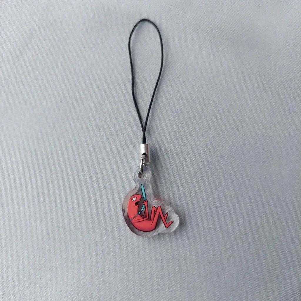 Dangling Friends Mini || Smiling Friends Phone Charm Móc Khóa In Theo Yêu Cầu, Chất Liệu Mica Trong Suốt In 2 Mặt , Dày 4mm 1 Dangling Friends Mini || Smiling Friends Phone Charm Móc Khóa In Theo Yêu Cầu, Chất Liệu Mica Trong Suốt In 2 Mặt , Dày 4mm