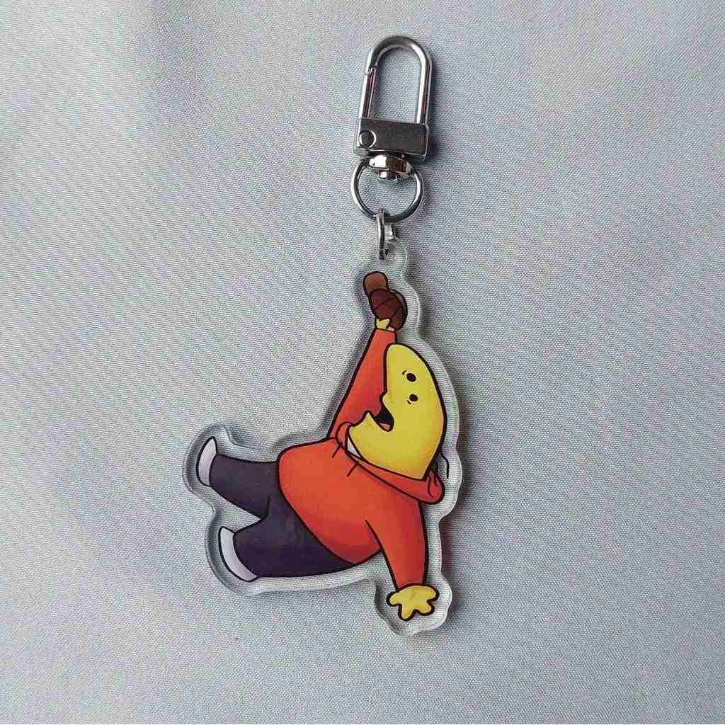 Dangling Friends || Smiling Friends Keychains Móc Khóa In Theo Yêu Cầu, Chất Liệu Mica Trong Suốt In 2 Mặt , Dày 4mm 2 Dangling Friends || Smiling Friends Keychains Móc Khóa In Theo Yêu Cầu, Chất Liệu Mica Trong Suốt In 2 Mặt , Dày 4mm - Ảnh 2