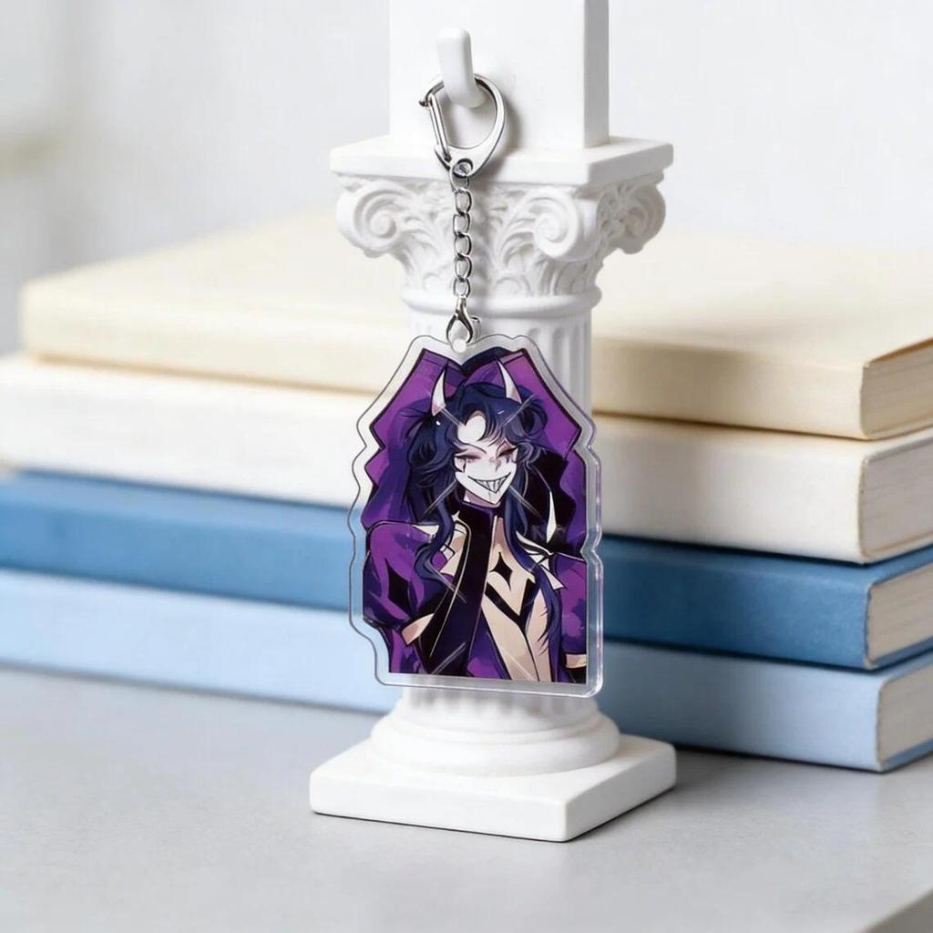 Dark Circus Jester Q Version Acrylic Clowncore Creepy Cute Backpack Charm T For Friends Móc Khóa In Theo Yêu Cầu, Chất Liệu Mica Trong Suốt In 2 Mặt , Dày 4mm 3 Dark Circus Jester Q Version Acrylic Clowncore Creepy Cute Backpack Charm T For Friends Móc Khóa In Theo Yêu Cầu, Chất Liệu Mica Trong Suốt In 2 Mặt , Dày 4mm - Ảnh 3