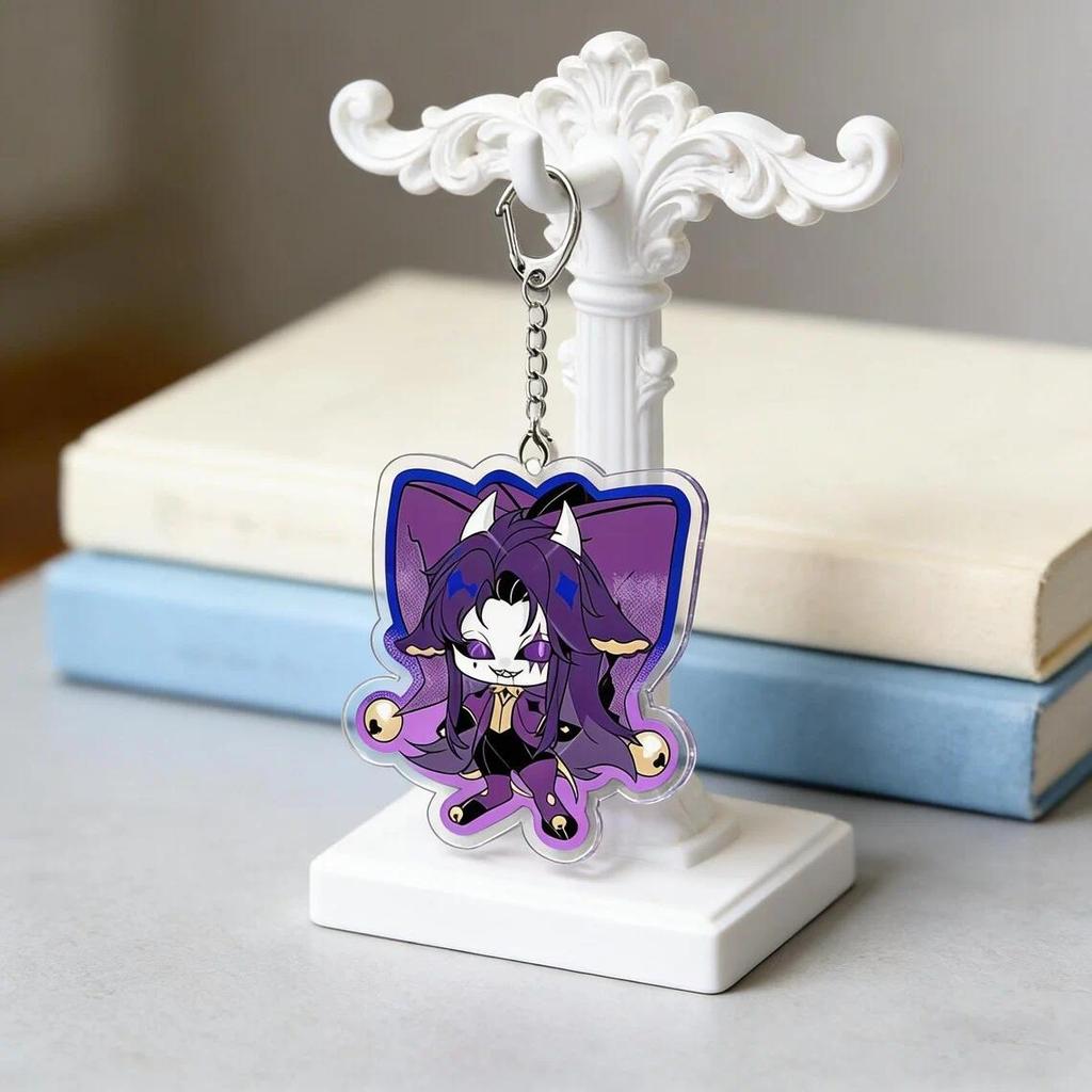 Dark Circus Jester Q Version Acrylic Clowncore Creepy Cute Backpack Charm T For Friends Móc Khóa In Theo Yêu Cầu, Chất Liệu Mica Trong Suốt In 2 Mặt , Dày 4mm 5 Dark Circus Jester Q Version Acrylic Clowncore Creepy Cute Backpack Charm T For Friends Móc Khóa In Theo Yêu Cầu, Chất Liệu Mica Trong Suốt In 2 Mặt , Dày 4mm - Ảnh 5