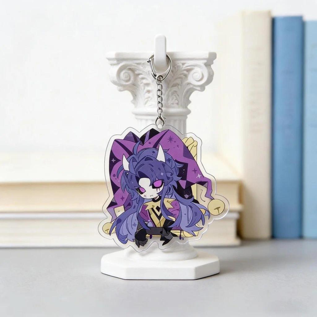 Dark Circus Jester Q Version Acrylic Clowncore Creepy Cute Backpack Charm T For Friends Móc Khóa In Theo Yêu Cầu, Chất Liệu Mica Trong Suốt In 2 Mặt , Dày 4mm 1 Dark Circus Jester Q Version Acrylic Clowncore Creepy Cute Backpack Charm T For Friends Móc Khóa In Theo Yêu Cầu, Chất Liệu Mica Trong Suốt In 2 Mặt , Dày 4mm