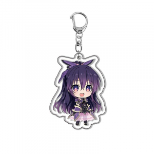 Date A Live Japan Movie Character Acrylic Key Chain_clear 2-sided Printing Móc Khóa In Theo Yêu Cầu, Chất Liệu Mica Trong Suốt In 2 Mặt , Dày 4mm