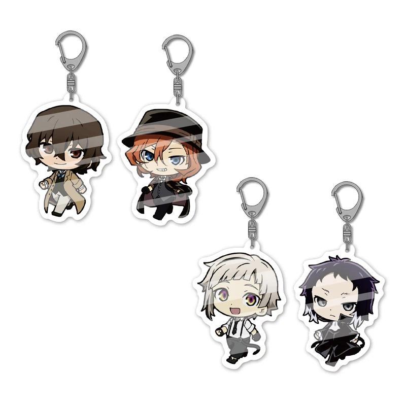 Dazai Akutagawa Nakahara Atsushi Kawaii Acrylic Keychain Keyring Hanging Accessories Cosplayer Móc Khóa In Theo Yêu Cầu, Chất Liệu Mica Trong Suốt In 2 Mặt , Dày 4mm 3 Dazai Akutagawa Nakahara Atsushi Kawaii Acrylic Keychain Keyring Hanging Accessories Cosplayer Móc Khóa In Theo Yêu Cầu, Chất Liệu Mica Trong Suốt In 2 Mặt , Dày 4mm - Ảnh 3