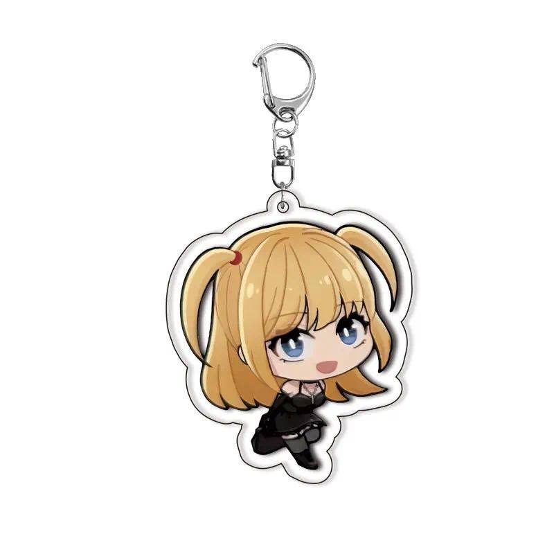 Death Note Anime Q Version Mica Keychain Key Chain Friend Mica Keychain New Accessories Móc Khóa In Theo Yêu Cầu, Chất Liệu Mica Trong Suốt In 2 Mặt , Dày 4mm 2 Death Note Anime Q Version Mica Keychain Key Chain Friend Mica Keychain New Accessories Móc Khóa In Theo Yêu Cầu, Chất Liệu Mica Trong Suốt In 2 Mặt , Dày 4mm - Ảnh 2