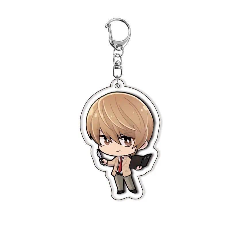 Death Note Anime Q Version Mica Keychain Key Chain Friend Mica Keychain New Accessories Móc Khóa In Theo Yêu Cầu, Chất Liệu Mica Trong Suốt In 2 Mặt , Dày 4mm 3 Death Note Anime Q Version Mica Keychain Key Chain Friend Mica Keychain New Accessories Móc Khóa In Theo Yêu Cầu, Chất Liệu Mica Trong Suốt In 2 Mặt , Dày 4mm - Ảnh 3