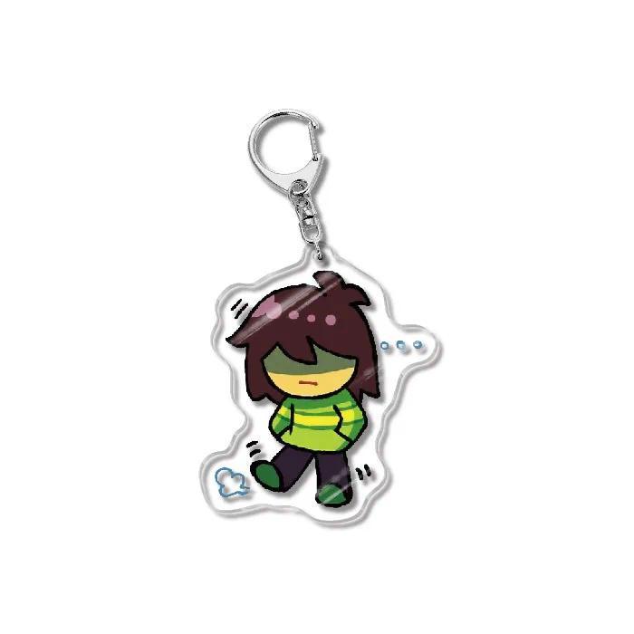 Deltarune Couple Game Relatex Products Keychain Jewelry Friends Key Chain Transparent Mica Móc Khóa In Theo Yêu Cầu, Chất Liệu Mica Trong Suốt In 2 Mặt , Dày 4mm 4 Deltarune Couple Game Relatex Products Keychain Jewelry Friends Key Chain Transparent Mica Móc Khóa In Theo Yêu Cầu, Chất Liệu Mica Trong Suốt In 2 Mặt , Dày 4mm - Ảnh 4