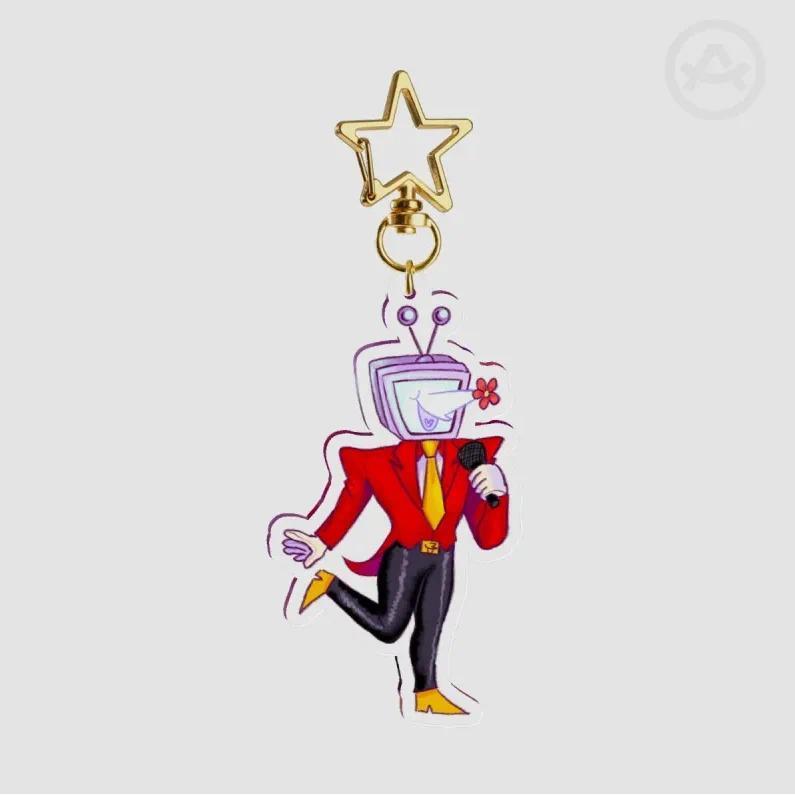 Deltarune Spamton G Acrylics Keychain. Spamton Tenna Anime Accessories Student Hanging Móc Khóa In Theo Yêu Cầu, Chất Liệu Mica Trong Suốt In 2 Mặt , Dày 4mm 2 Deltarune Spamton G Acrylics Keychain. Spamton Tenna Anime Accessories Student Hanging Móc Khóa In Theo Yêu Cầu, Chất Liệu Mica Trong Suốt In 2 Mặt , Dày 4mm - Ảnh 2