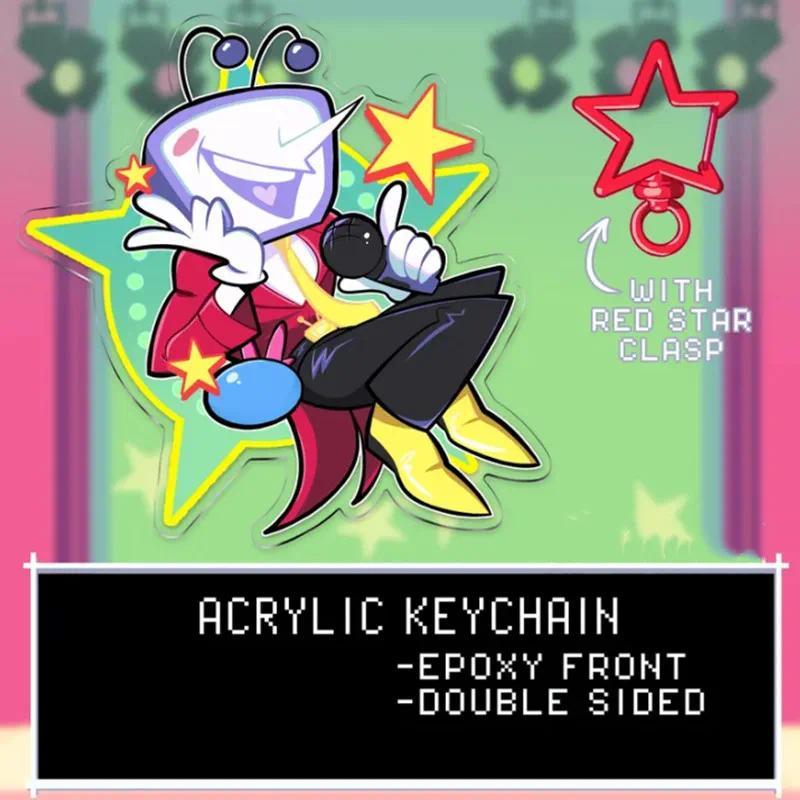 Deltarune Tenna Keychain Cute Cartoon Game Character Pendant Móc Khóa In Theo Yêu Cầu, Chất Liệu Mica Trong Suốt In 2 Mặt , Dày 4mm 1 Deltarune Tenna Keychain Cute Cartoon Game Character Pendant Móc Khóa In Theo Yêu Cầu, Chất Liệu Mica Trong Suốt In 2 Mặt , Dày 4mm