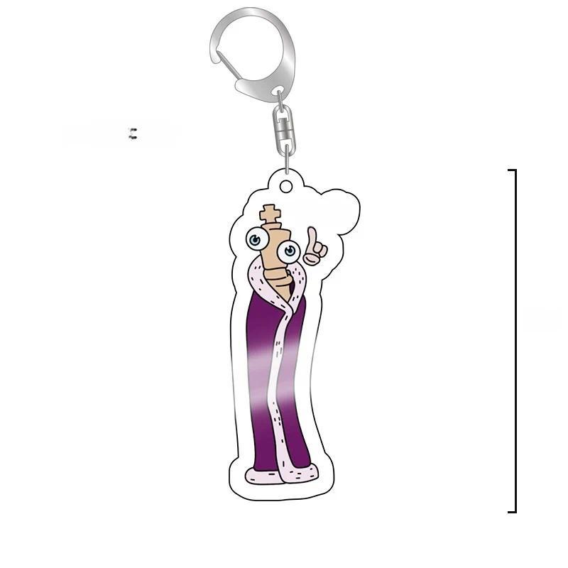 Digital Circus Magical Acrylic Baby Keychain Jewelry Campus Refined Product Cultural Móc Khóa In Theo Yêu Cầu, Chất Liệu Mica Trong Suốt In 2 Mặt , Dày 4mm 5 Digital Circus Magical Acrylic Baby Keychain Jewelry Campus Refined Product Cultural Móc Khóa In Theo Yêu Cầu, Chất Liệu Mica Trong Suốt In 2 Mặt , Dày 4mm - Ảnh 5