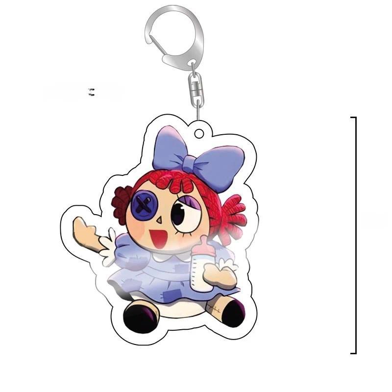 Digital Circus Magical Acrylic Baby Keychain Jewelry Campus Refined Product Cultural Móc Khóa In Theo Yêu Cầu, Chất Liệu Mica Trong Suốt In 2 Mặt , Dày 4mm 10 Digital Circus Magical Acrylic Baby Keychain Jewelry Campus Refined Product Cultural Móc Khóa In Theo Yêu Cầu, Chất Liệu Mica Trong Suốt In 2 Mặt , Dày 4mm - Ảnh 10