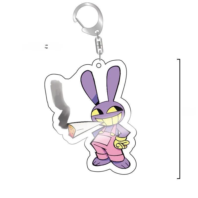 Digital Circus Magical Acrylic Baby Keychain Jewelry Campus Refined Product Cultural Móc Khóa In Theo Yêu Cầu, Chất Liệu Mica Trong Suốt In 2 Mặt , Dày 4mm 1 Digital Circus Magical Acrylic Baby Keychain Jewelry Campus Refined Product Cultural Móc Khóa In Theo Yêu Cầu, Chất Liệu Mica Trong Suốt In 2 Mặt , Dày 4mm