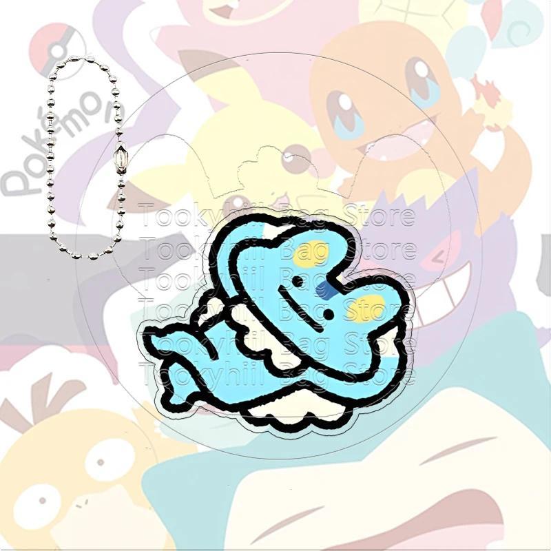 Ditto Vaporeon Creativity Pokemon Lapras Center Transform Metamon Kawaii Chikorita Psyduck Móc Khóa In Theo Yêu Cầu, Chất Liệu Mica Trong Suốt In 2 Mặt , Dày 4mm 2 Ditto Vaporeon Creativity Pokemon Lapras Center Transform Metamon Kawaii Chikorita Psyduck Móc Khóa In Theo Yêu Cầu, Chất Liệu Mica Trong Suốt In 2 Mặt , Dày 4mm - Ảnh 2