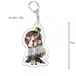 Double-sided Acrylic Demonic Patriarch Keychain, Printed With Cute Anime Characters Móc Khóa In Theo Yêu Cầu, Chất Liệu Mica Trong Suốt In 2 Mặt , Dày 4mm
