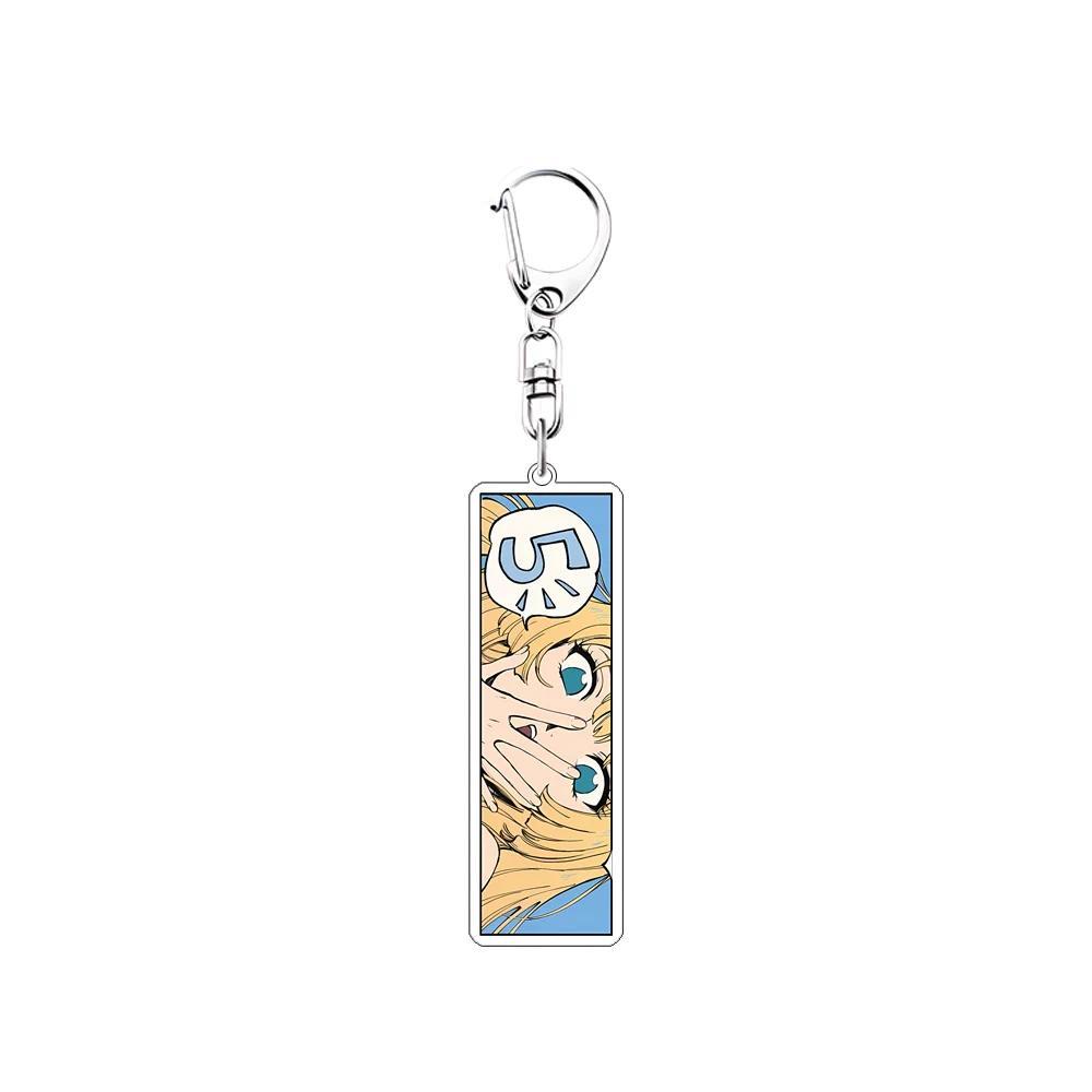 Dr. Stone Gen Asagiri Senku Gen 6cm Cute Anime Mica Keychain Holder Ornament Collection Decor Móc Khóa In Theo Yêu Cầu, Chất Liệu Mica Trong Suốt In 2 Mặt , Dày 4mm 2 Dr. Stone Gen Asagiri Senku Gen 6cm Cute Anime Mica Keychain Holder Ornament Collection Decor Móc Khóa In Theo Yêu Cầu, Chất Liệu Mica Trong Suốt In 2 Mặt , Dày 4mm - Ảnh 2