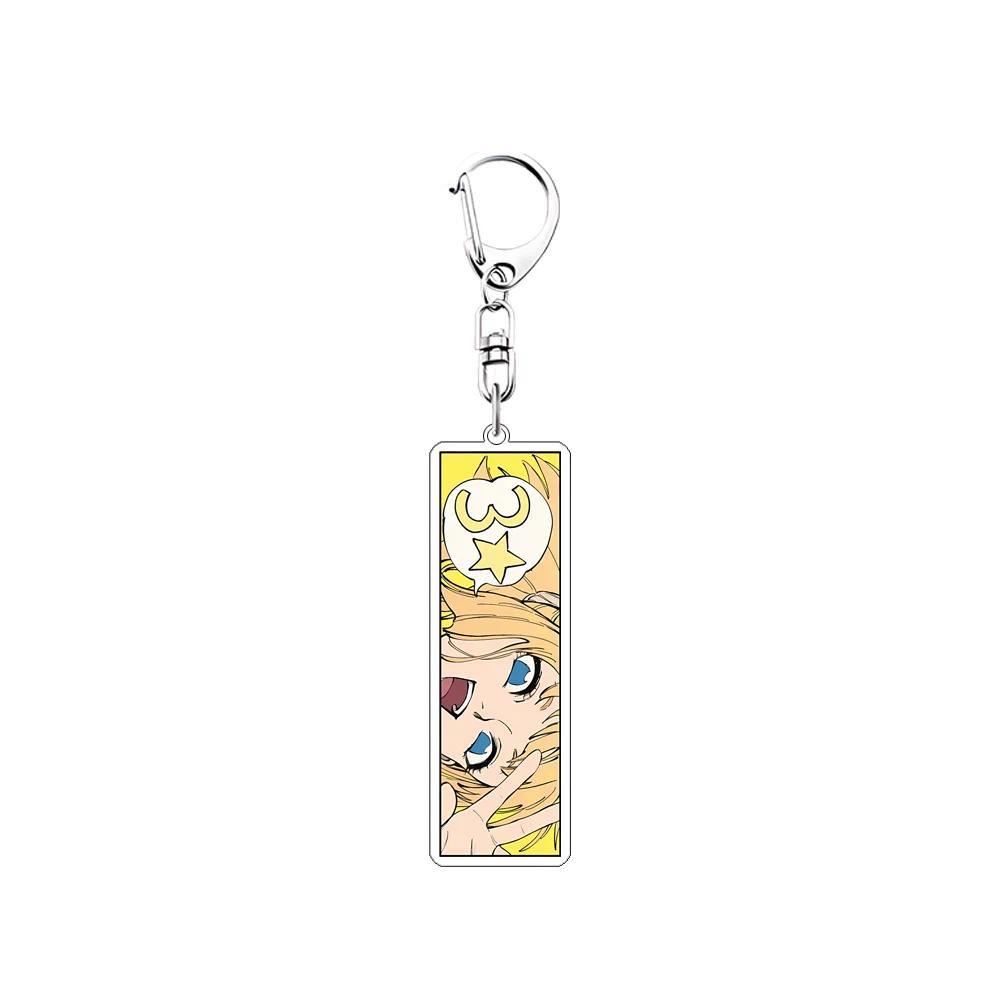 Dr. Stone Gen Asagiri Senku Gen 6cm Cute Anime Mica Keychain Holder Ornament Collection Decor Móc Khóa In Theo Yêu Cầu, Chất Liệu Mica Trong Suốt In 2 Mặt , Dày 4mm 4 Dr. Stone Gen Asagiri Senku Gen 6cm Cute Anime Mica Keychain Holder Ornament Collection Decor Móc Khóa In Theo Yêu Cầu, Chất Liệu Mica Trong Suốt In 2 Mặt , Dày 4mm - Ảnh 4