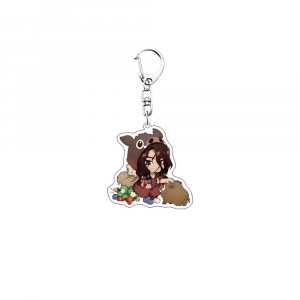 Dr. Stone Senku Ishigami Gen Asagiri Kohaku 6cm Cute Anime Mica Bag Charm Series Keychain Móc Khóa In Theo Yêu Cầu, Chất Liệu Mica Trong Suốt In 2 Mặt , Dày 4mm