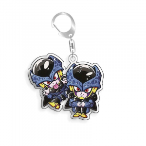 Dragon Ball Frieza Cooler Cell Dabura Ginyu Ce Recoome Guldo Acrylic Selfmade Cartoon Anime Móc Khóa In Theo Yêu Cầu, Chất Liệu Mica Trong Suốt In 2 Mặt , Dày 4mm