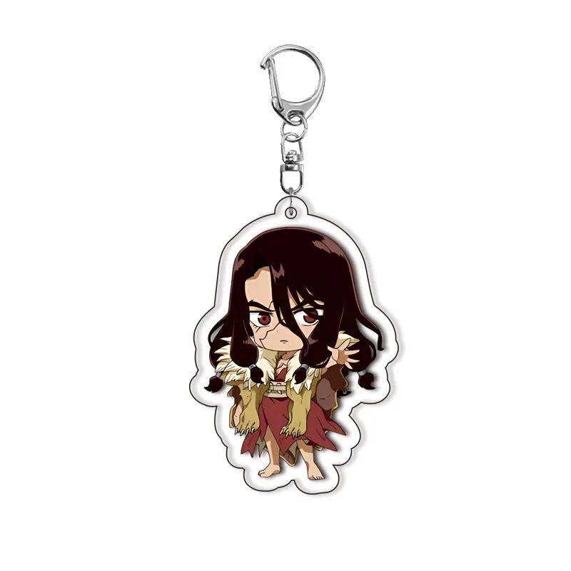Dr.stone Ishigami Senkuu Acrylic Keychain Jewelry Campus Refined Products Cultural Creativity Móc Khóa In Theo Yêu Cầu, Chất Liệu Mica Trong Suốt In 2 Mặt , Dày 4mm 2 Dr.stone Ishigami Senkuu Acrylic Keychain Jewelry Campus Refined Products Cultural Creativity Móc Khóa In Theo Yêu Cầu, Chất Liệu Mica Trong Suốt In 2 Mặt , Dày 4mm - Ảnh 2