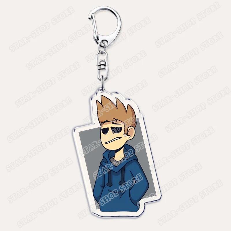 Eddsworld Tord Keychains Anime Comic Ringo Edds Tom Matt Paul Mica Gamers Keychain Móc Khóa In Theo Yêu Cầu, Chất Liệu Mica Trong Suốt In 2 Mặt , Dày 4mm 2 Eddsworld Tord Keychains Anime Comic Ringo Edds Tom Matt Paul Mica Gamers Keychain Móc Khóa In Theo Yêu Cầu, Chất Liệu Mica Trong Suốt In 2 Mặt , Dày 4mm - Ảnh 2