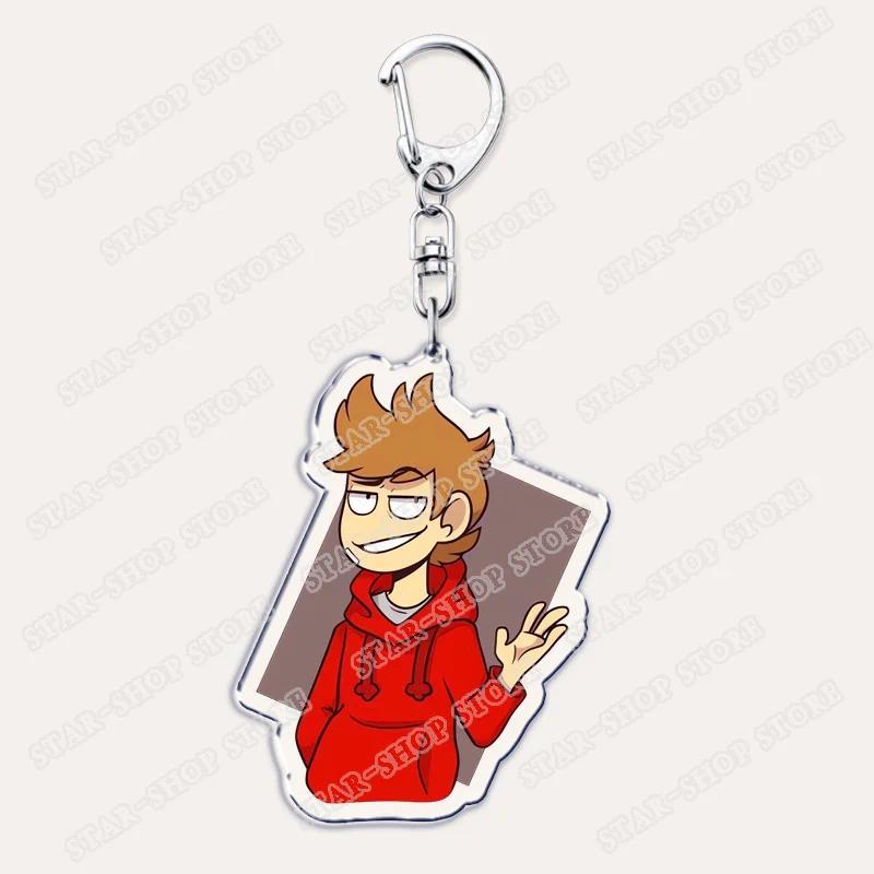 Eddsworld Tord Keychains Anime Comic Ringo Edds Tom Matt Paul Mica Gamers Keychain Móc Khóa In Theo Yêu Cầu, Chất Liệu Mica Trong Suốt In 2 Mặt , Dày 4mm 3 Eddsworld Tord Keychains Anime Comic Ringo Edds Tom Matt Paul Mica Gamers Keychain Móc Khóa In Theo Yêu Cầu, Chất Liệu Mica Trong Suốt In 2 Mặt , Dày 4mm - Ảnh 3
