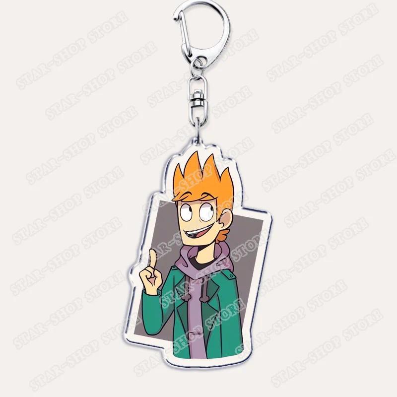 Eddsworld Tord Keychains Anime Comic Ringo Edds Tom Matt Paul Mica Gamers Keychain Móc Khóa In Theo Yêu Cầu, Chất Liệu Mica Trong Suốt In 2 Mặt , Dày 4mm 4 Eddsworld Tord Keychains Anime Comic Ringo Edds Tom Matt Paul Mica Gamers Keychain Móc Khóa In Theo Yêu Cầu, Chất Liệu Mica Trong Suốt In 2 Mặt , Dày 4mm - Ảnh 4