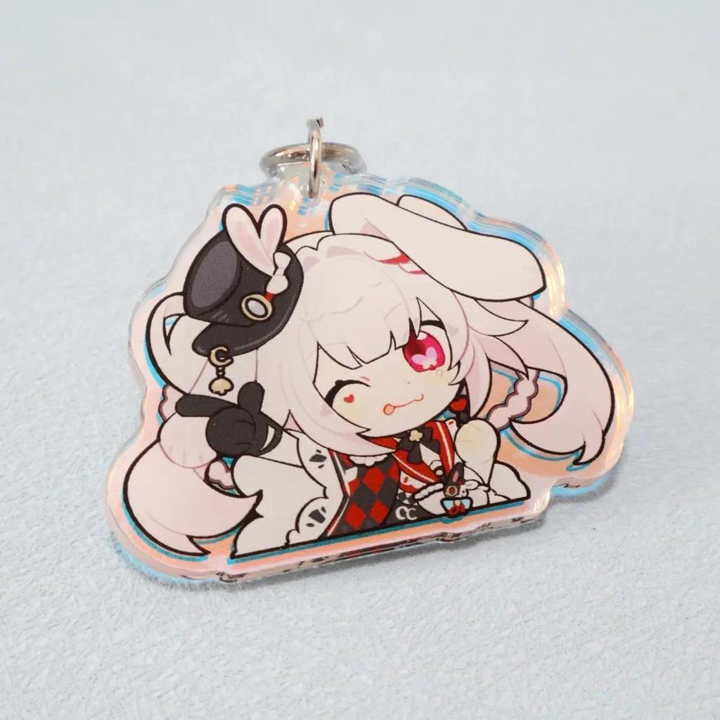 Edition Laser Acrylic Keychain Honkai Star Rail Backpack Accessory New Character New Skin Móc Khóa In Theo Yêu Cầu, Chất Liệu Mica Trong Suốt In 2 Mặt , Dày 4mm 2 Edition Laser Acrylic Keychain Honkai Star Rail Backpack Accessory New Character New Skin Móc Khóa In Theo Yêu Cầu, Chất Liệu Mica Trong Suốt In 2 Mặt , Dày 4mm - Ảnh 2