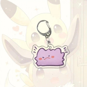 Eevee Pikachuu Cute Monster Keychain Anime Related Products Gifts For Women Mica Keychain Móc Khóa In Theo Yêu Cầu, Chất Liệu Mica Trong Suốt In 2 Mặt , Dày 4mm