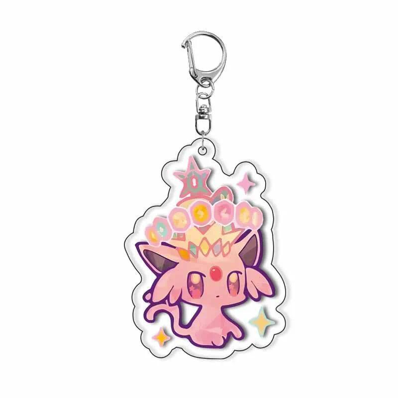 Eevee Pokémon Popular Pocket Monsters Acrylic Key Chain Jewelry Bag Charms Pendant Game Móc Khóa In Theo Yêu Cầu, Chất Liệu Mica Trong Suốt In 2 Mặt , Dày 4mm 6 Eevee Pokémon Popular Pocket Monsters Acrylic Key Chain Jewelry Bag Charms Pendant Game Móc Khóa In Theo Yêu Cầu, Chất Liệu Mica Trong Suốt In 2 Mặt , Dày 4mm - Ảnh 6