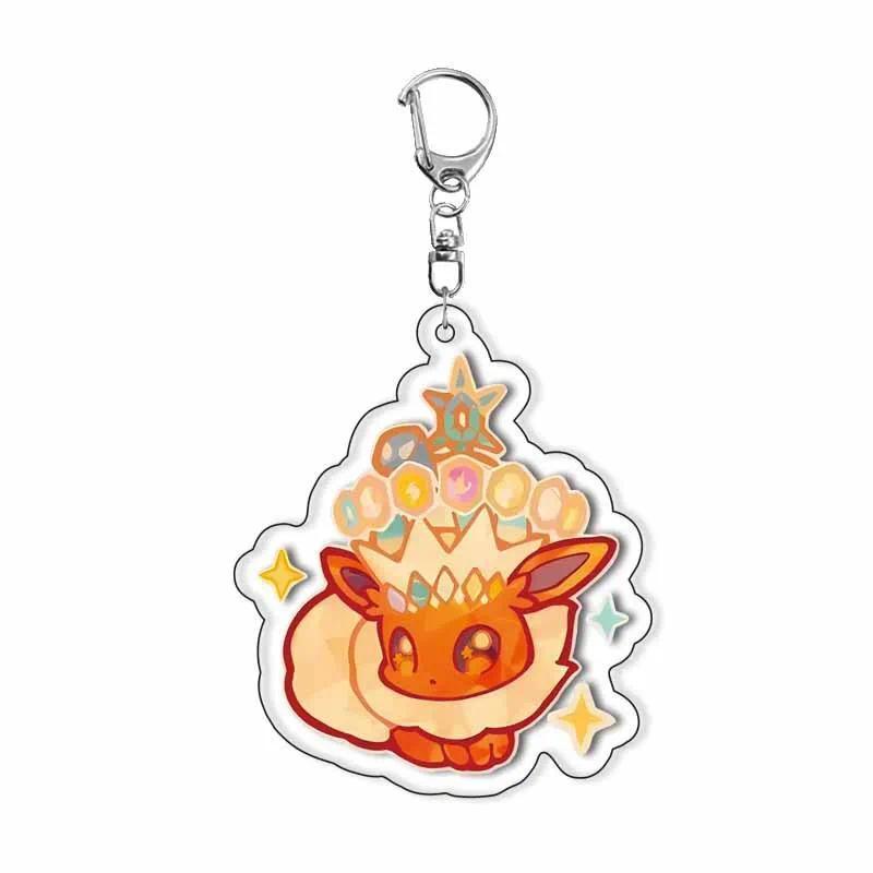 Eevee Pokémon Popular Pocket Monsters Acrylic Key Chain Jewelry Bag Charms Pendant Game Móc Khóa In Theo Yêu Cầu, Chất Liệu Mica Trong Suốt In 2 Mặt , Dày 4mm 8 Eevee Pokémon Popular Pocket Monsters Acrylic Key Chain Jewelry Bag Charms Pendant Game Móc Khóa In Theo Yêu Cầu, Chất Liệu Mica Trong Suốt In 2 Mặt , Dày 4mm - Ảnh 8