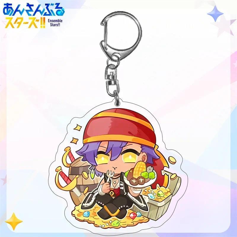 Ensemble Stars 6cm Figure Keychain Sakuma Rei Hakaze Kaoru Cosplay Lic Key Chains Animation Móc Khóa In Theo Yêu Cầu, Chất Liệu Mica Trong Suốt In 2 Mặt , Dày 4mm 6 Ensemble Stars 6cm Figure Keychain Sakuma Rei Hakaze Kaoru Cosplay Lic Key Chains Animation Móc Khóa In Theo Yêu Cầu, Chất Liệu Mica Trong Suốt In 2 Mặt , Dày 4mm - Ảnh 6