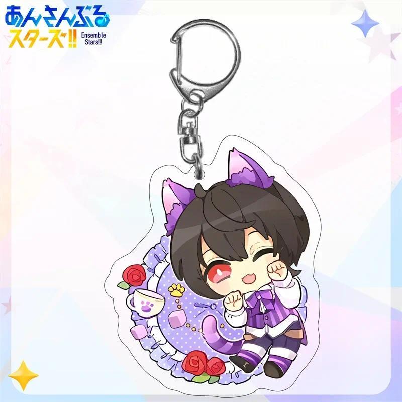 Ensemble Stars 6cm Figure Keychain Sakuma Rei Hakaze Kaoru Cosplay Lic Key Chains Animation Móc Khóa In Theo Yêu Cầu, Chất Liệu Mica Trong Suốt In 2 Mặt , Dày 4mm 10 Ensemble Stars 6cm Figure Keychain Sakuma Rei Hakaze Kaoru Cosplay Lic Key Chains Animation Móc Khóa In Theo Yêu Cầu, Chất Liệu Mica Trong Suốt In 2 Mặt , Dày 4mm - Ảnh 10