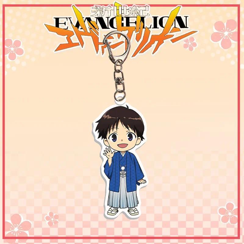 Eva Anime Refined Keychain Girls Key Chain Bag Charms Q Classic Kringring Móc Khóa In Theo Yêu Cầu, Chất Liệu Mica Trong Suốt In 2 Mặt , Dày 4mm 4 Eva Anime Refined Keychain Girls Key Chain Bag Charms Q Classic Kringring Móc Khóa In Theo Yêu Cầu, Chất Liệu Mica Trong Suốt In 2 Mặt , Dày 4mm - Ảnh 4