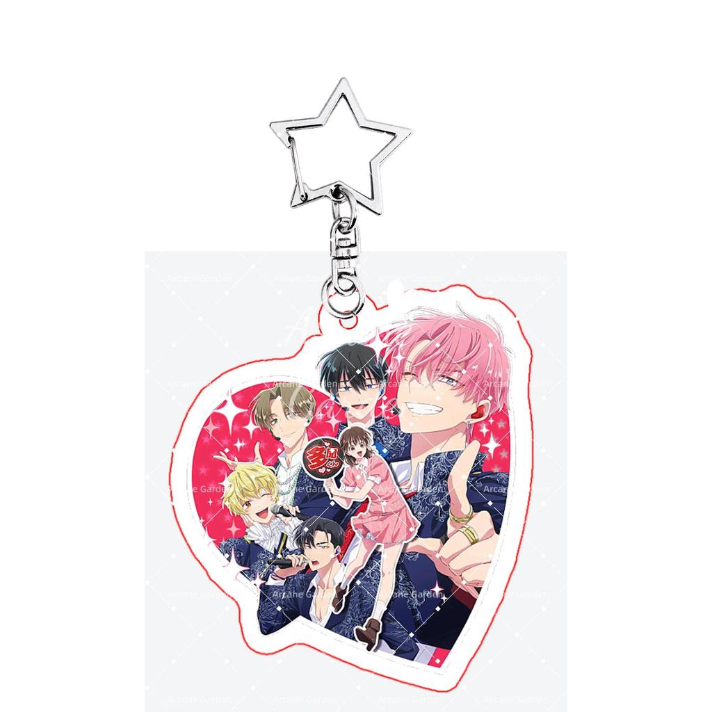 F/ace Tamon's B-side Which Side Of Tamon Special Keyring Gift Key Chain Bag Charms Creative Móc Khóa In Theo Yêu Cầu, Chất Liệu Mica Trong Suốt In 2 Mặt , Dày 4mm 3 F/ace Tamon's B-side Which Side Of Tamon Special Keyring Gift Key Chain Bag Charms Creative Móc Khóa In Theo Yêu Cầu, Chất Liệu Mica Trong Suốt In 2 Mặt , Dày 4mm - Ảnh 3