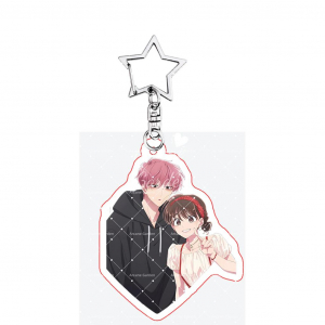 F/ace Tamon's B-side Which Side Of Tamon Special Keyring Gift Key Chain Bag Charms Creative Móc Khóa In Theo Yêu Cầu, Chất Liệu Mica Trong Suốt In 2 Mặt , Dày 4mm