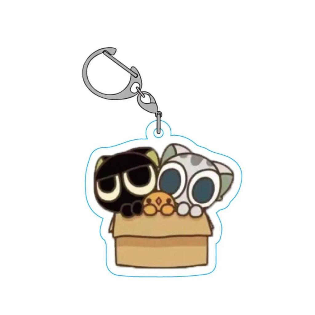 Fashion Animation Luo Xiaohei's Battle Record Mica Metal Holder Key Chain For Fan S V2 Móc Khóa In Theo Yêu Cầu, Chất Liệu Mica Trong Suốt In 2 Mặt , Dày 4mm 7 Fashion Animation Luo Xiaohei's Battle Record Mica Metal Holder Key Chain For Fan S V2 Móc Khóa In Theo Yêu Cầu, Chất Liệu Mica Trong Suốt In 2 Mặt , Dày 4mm - Ảnh 7