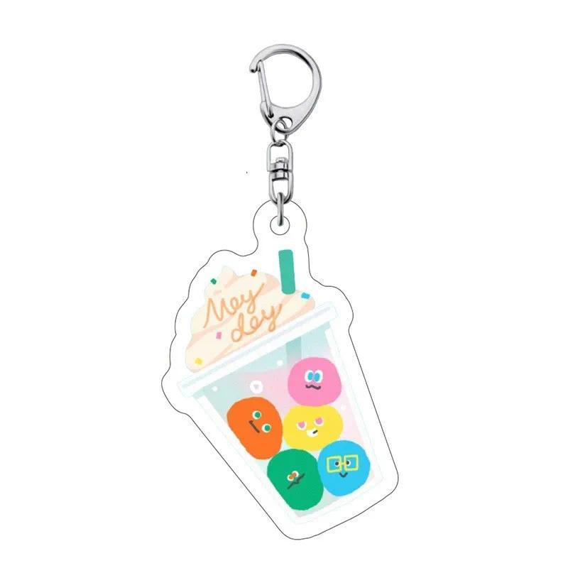 Fashion Star Combination Cute Cartoon Mica Keychain Hanging Face Backpack Car Key Accessories Móc Khóa In Theo Yêu Cầu, Chất Liệu Mica Trong Suốt In 2 Mặt , Dày 4mm 3 Fashion Star Combination Cute Cartoon Mica Keychain Hanging Face Backpack Car Key Accessories Móc Khóa In Theo Yêu Cầu, Chất Liệu Mica Trong Suốt In 2 Mặt , Dày 4mm - Ảnh 3