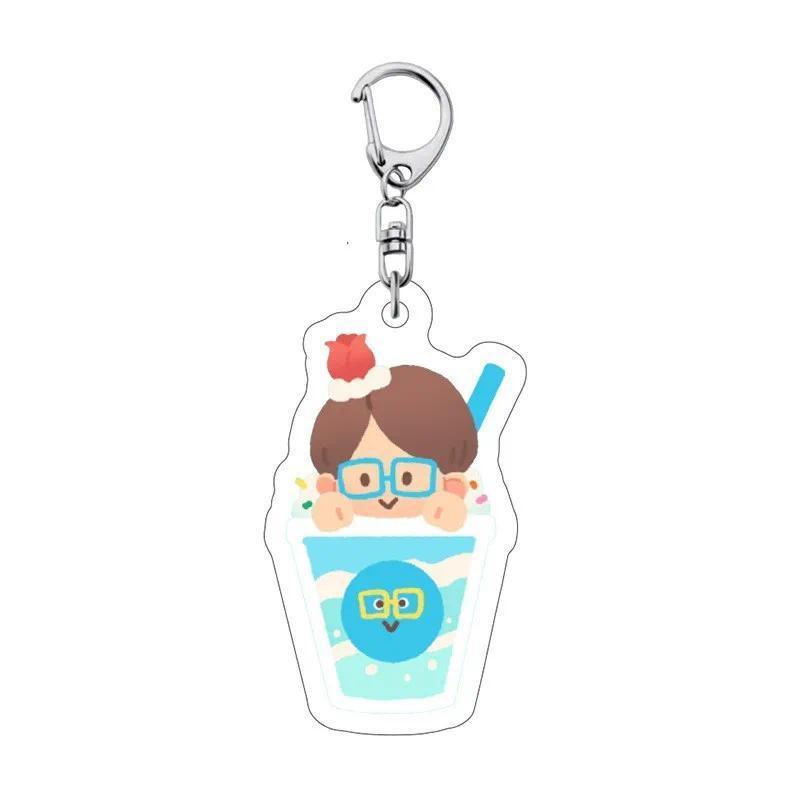 Fashion Star Combination Cute Cartoon Mica Keychain Hanging Face Backpack Car Key Accessories Móc Khóa In Theo Yêu Cầu, Chất Liệu Mica Trong Suốt In 2 Mặt , Dày 4mm 7 Fashion Star Combination Cute Cartoon Mica Keychain Hanging Face Backpack Car Key Accessories Móc Khóa In Theo Yêu Cầu, Chất Liệu Mica Trong Suốt In 2 Mặt , Dày 4mm - Ảnh 7