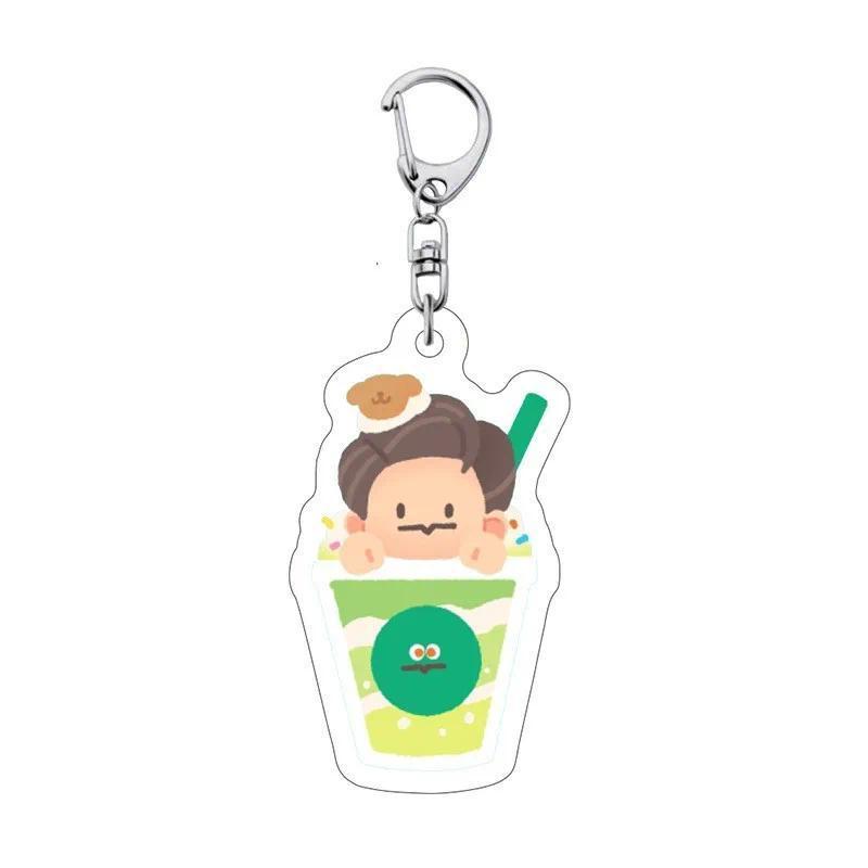 Fashion Star Combination Cute Cartoon Mica Keychain Hanging Face Backpack Car Key Accessories Móc Khóa In Theo Yêu Cầu, Chất Liệu Mica Trong Suốt In 2 Mặt , Dày 4mm 8 Fashion Star Combination Cute Cartoon Mica Keychain Hanging Face Backpack Car Key Accessories Móc Khóa In Theo Yêu Cầu, Chất Liệu Mica Trong Suốt In 2 Mặt , Dày 4mm - Ảnh 8
