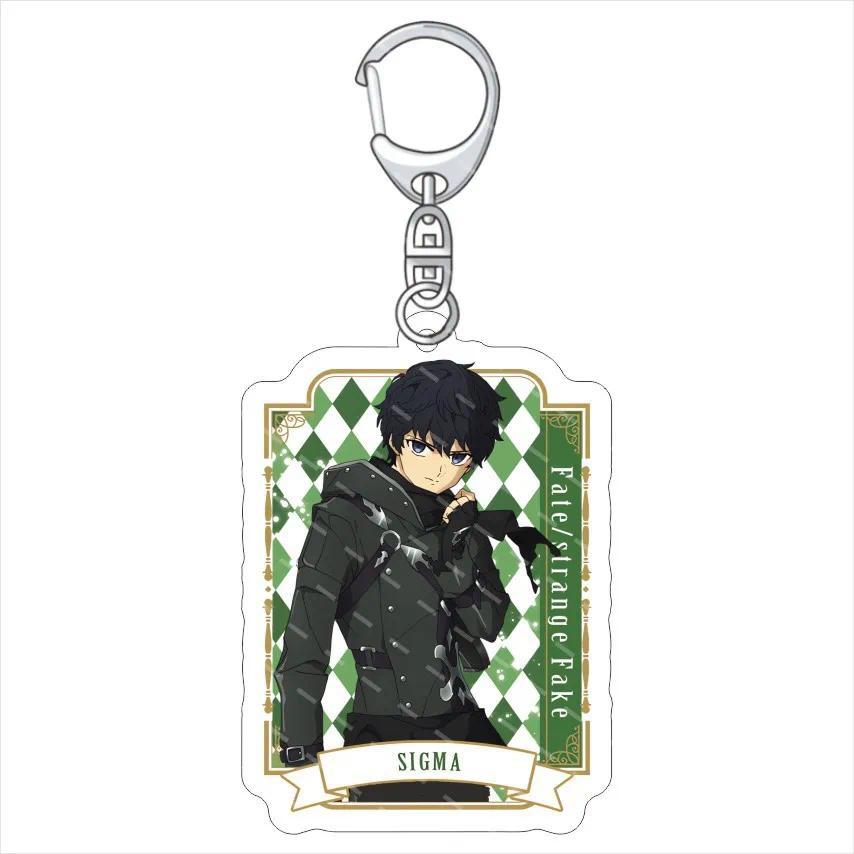Fate/strange Fake Anime Related Girls Key Chain Transparent Mica Cartoon Móc Khóa In Theo Yêu Cầu, Chất Liệu Mica Trong Suốt In 2 Mặt , Dày 4mm 3 Fate/strange Fake Anime Related Girls Key Chain Transparent Mica Cartoon Móc Khóa In Theo Yêu Cầu, Chất Liệu Mica Trong Suốt In 2 Mặt , Dày 4mm - Ảnh 3